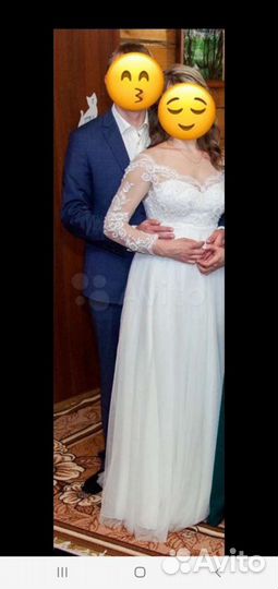 Свадебное платье