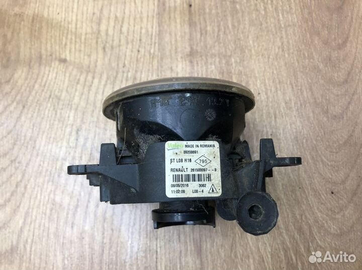 Фара противотуманная Renault Sandero 2014+