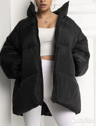 Куртка оверсайз пуховик