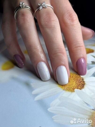 Модель на маникюр (укрепление гелем)