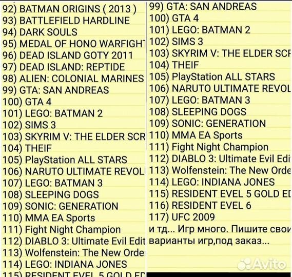 Игры PS3, PS Vita, NS, PS Plus Подписка