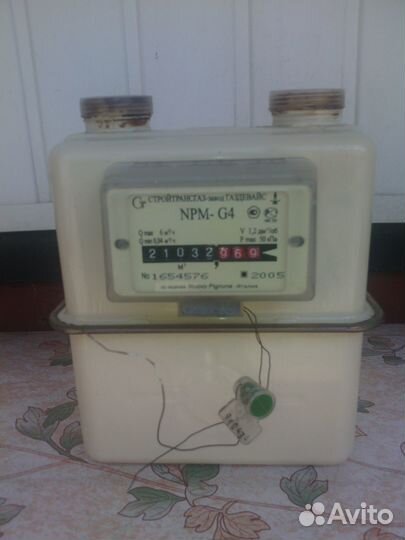 Газовый счетчик g4