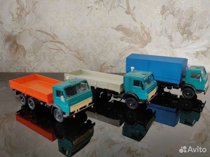 Модель СССР 1:43 камаз 5320, 5320(тент), 53212