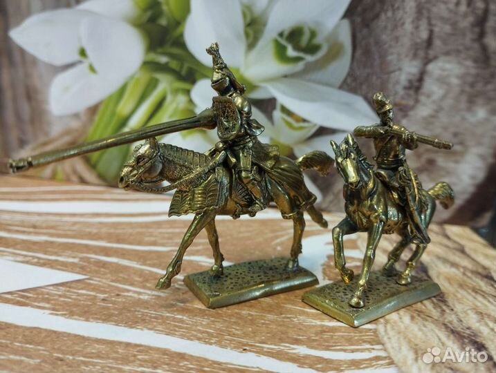 Всадник бронза литьё авторская работа