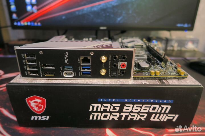Связка MSI B560M Mortar Wi-Fi + i5-10400F