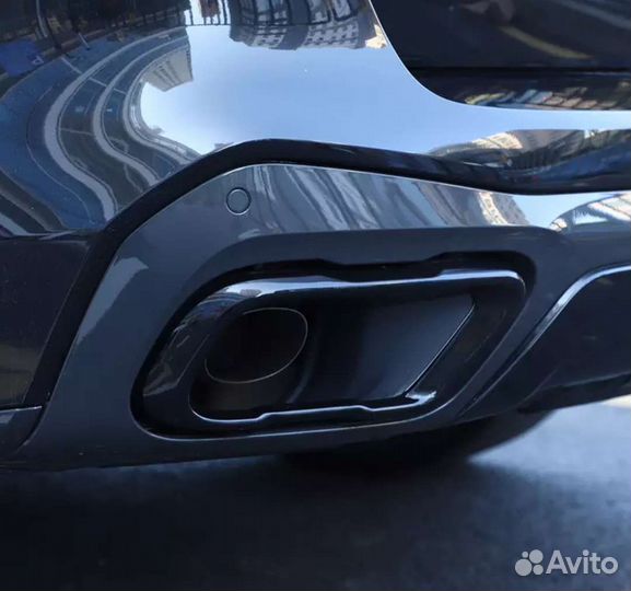 Накладка на глушитель bmw x5,x6,x7(g05,g06,g07)