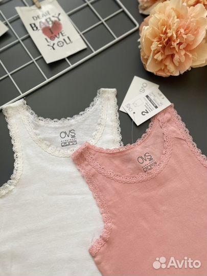 OVS Майки с широкими лямками 110-116