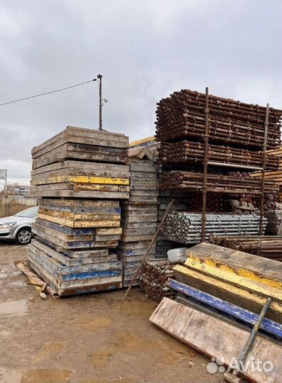 Щитовая опалубка. опалубка бу