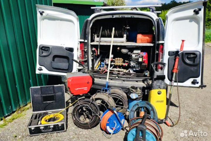 Прочистка канализации / устранение засоров