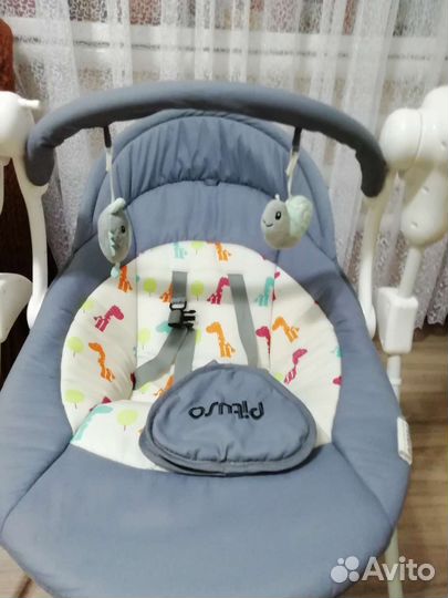 Детские электронные качели бу