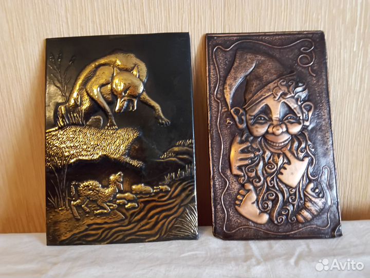 Чеканка медная СССР
