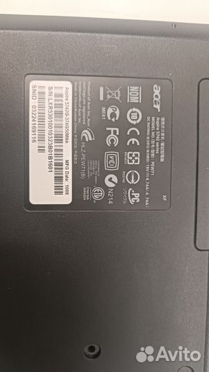 Ноутбук acer aspire 5742. i3, 4гб, gt420