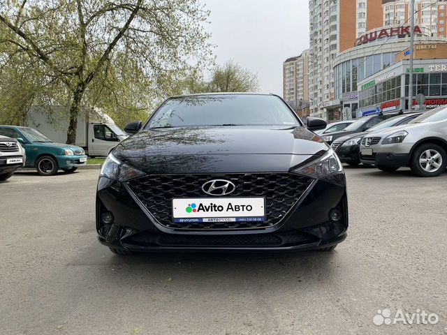 Hyundai Solaris 1.6 AT, 2021, 67 000 км с пробегом, цена 1800000 руб.