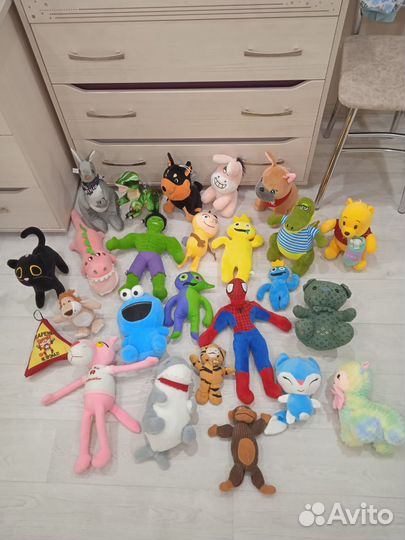 Мягкие игрушки из автомата