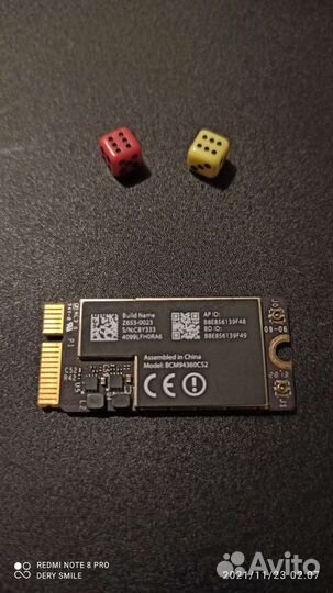 WiFi Bluetooth Macbook Air A1465 A1466 A1369