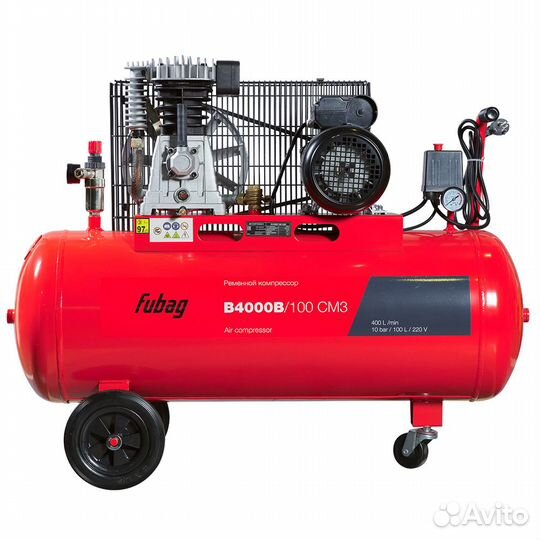 Компрессор ременной fubag B4000B/100 CM3