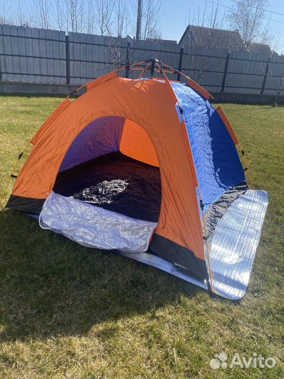 Палатка туристическая 2-3 местная 2*1.5 м