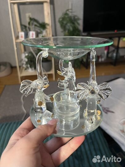 Подсвечник стекло
