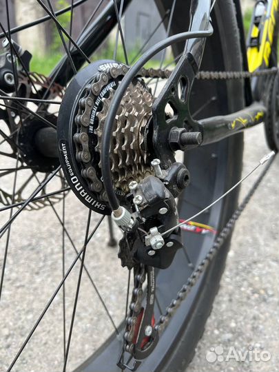 Велосипед горный на широких колесах