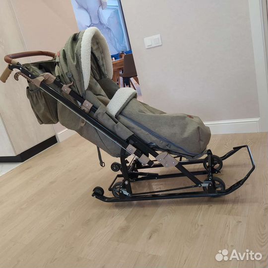 Санки коляска ника 7 8к
