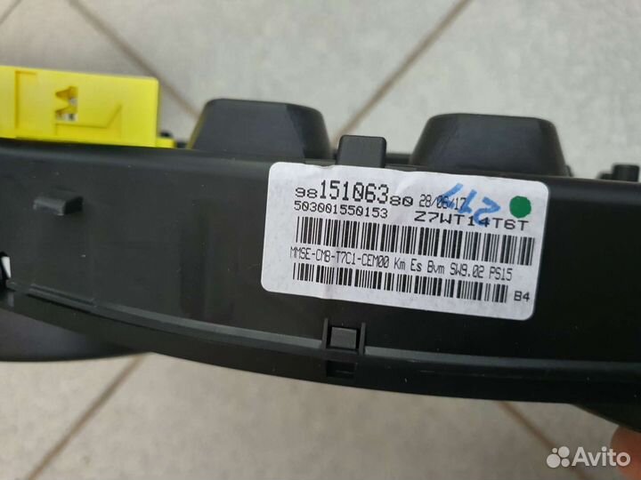 Панель приборов peugeot 408