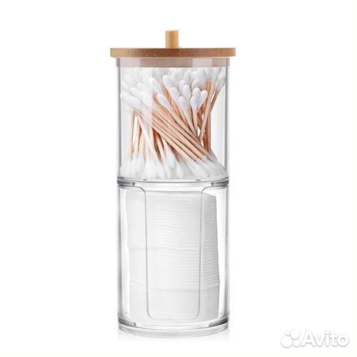 Контейнер органайзер для ватных дисков и палочек