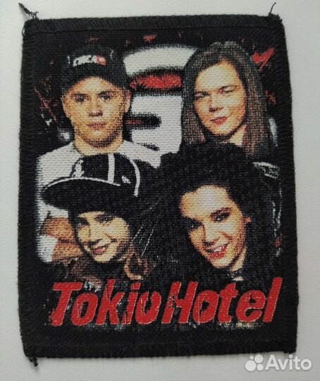 Нашивка патч tokio hotel 2007