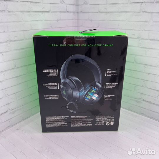 Игровые наушники Razer kraken v3x