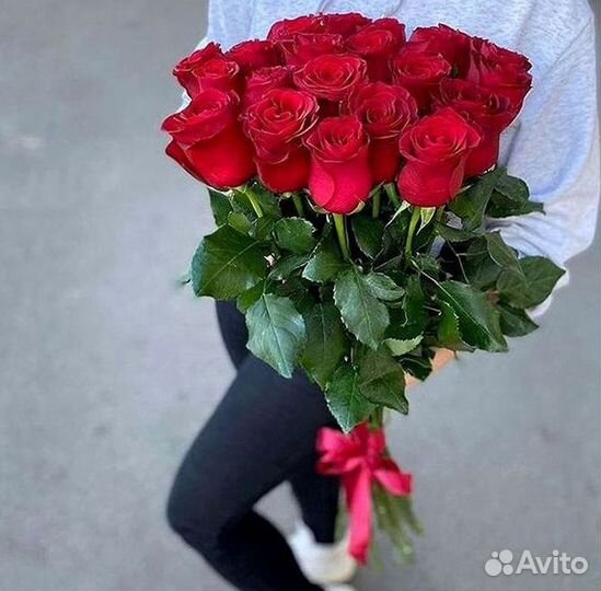 Высокие розы Букеты с доставкой