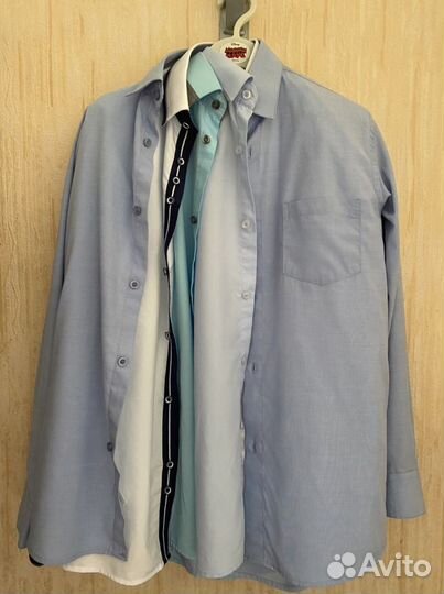 Школьные рубашки для мальчиков 146-152