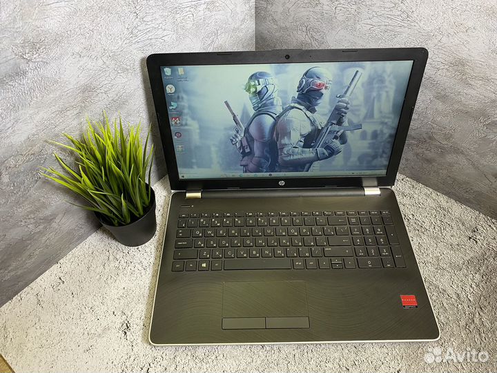 Мощный ноутбук HP 2 видеокарты/SSD/4 ядра