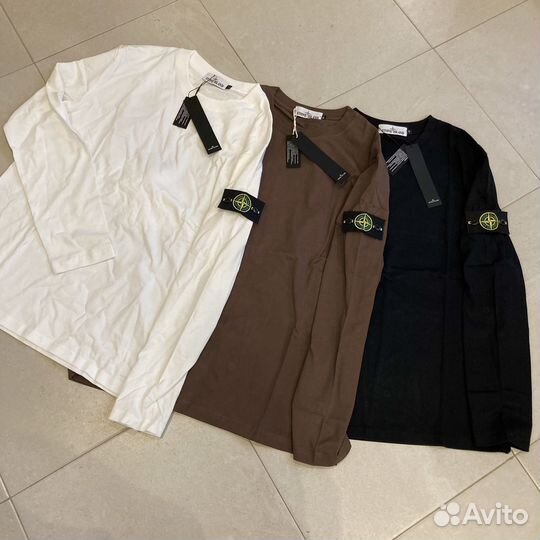 Stone island лонгслив