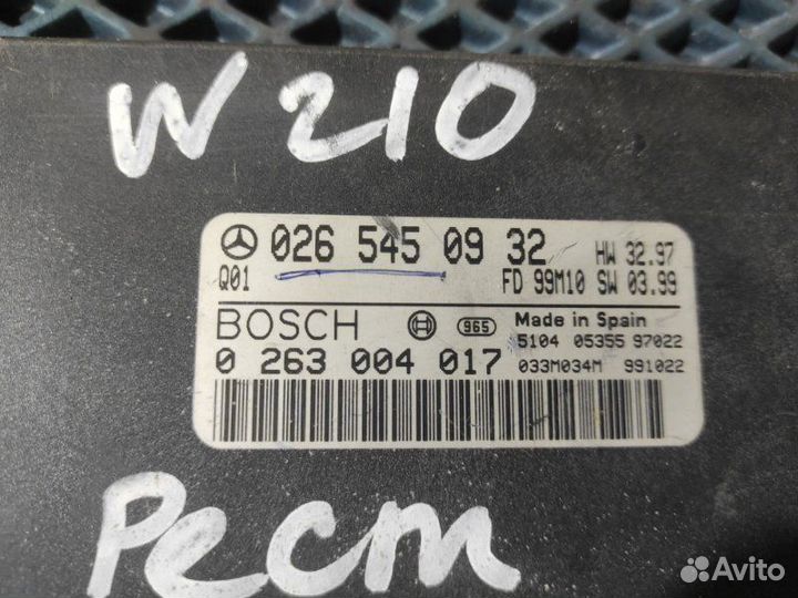 Блок управления парктрониками Mercedes-Benz