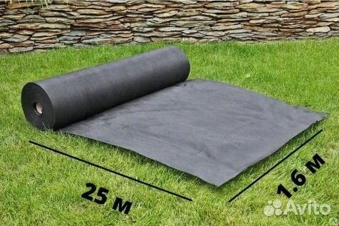 Геотекстиль 80г/м2 1,6мх25м