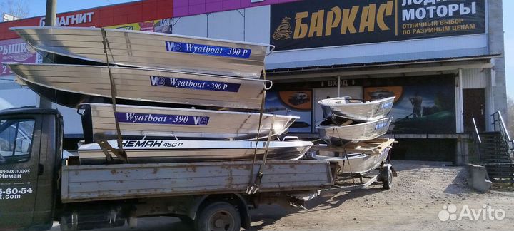 Лодка вятбот 390Р NEW