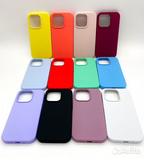 Чехлы Silicone Case (No Logo) iPhone 14 все модели