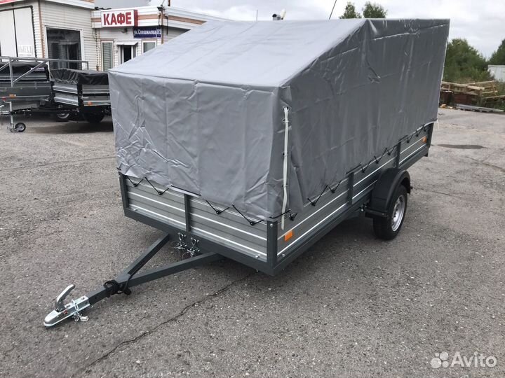 Прицеп «русич» 3,5х1,5 с тентом новый