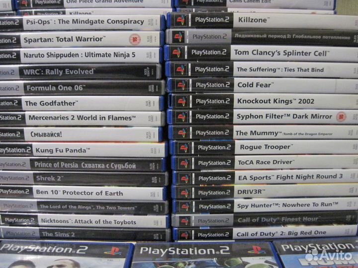 Официальные диски для Sony Playstation 2