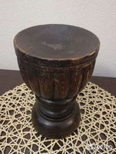 Подсвечники из дерева