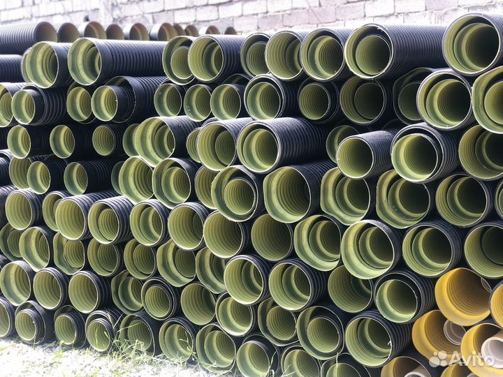 Трубы для канализации/гофрированные