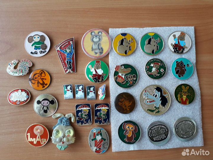 Детские значки СССР