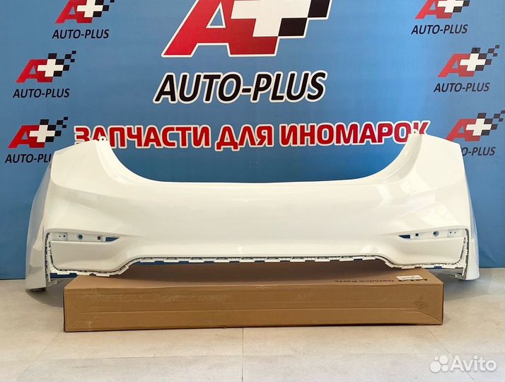 Бампер Задний крашеный Hyundai Solaris 2