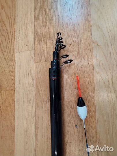 Удочка Mikado X-plode Bolognese 500, катушка Daiwa