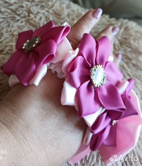 Резинки для волос ручной работы