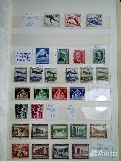 Германия, почтовые марки