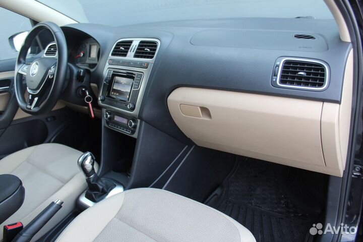 Volkswagen Polo 1.6 AT, 2017, 106 581 км