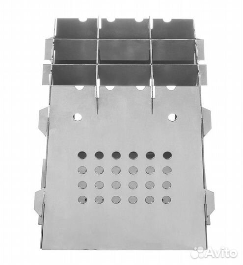 Печь щепочница складная походная Helios