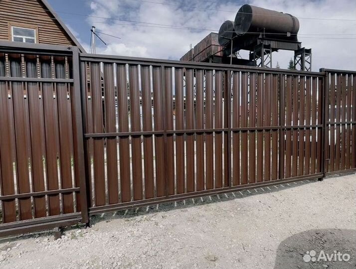 Откатные ворота с гарантией