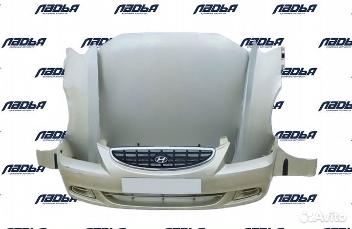 Передний бампер Hyundai Accent Тагаз