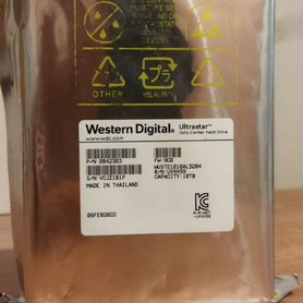 Жесткий диск Western Digital Ultrastar HC330 10Tb